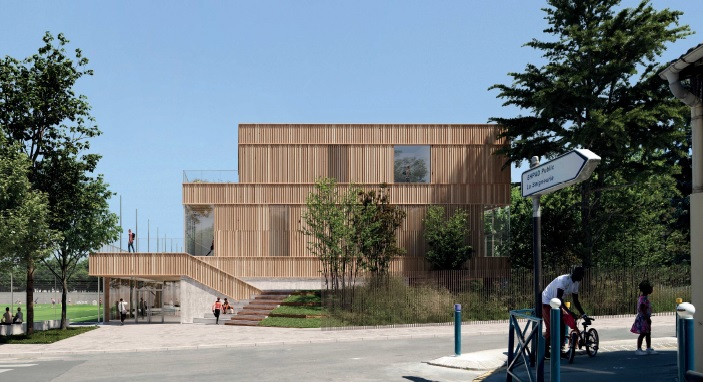 Halle sportive — Pantin